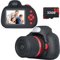 Kids Camera 2.4 inch IPS Screen with Flash 32G SD Card Pink P40075