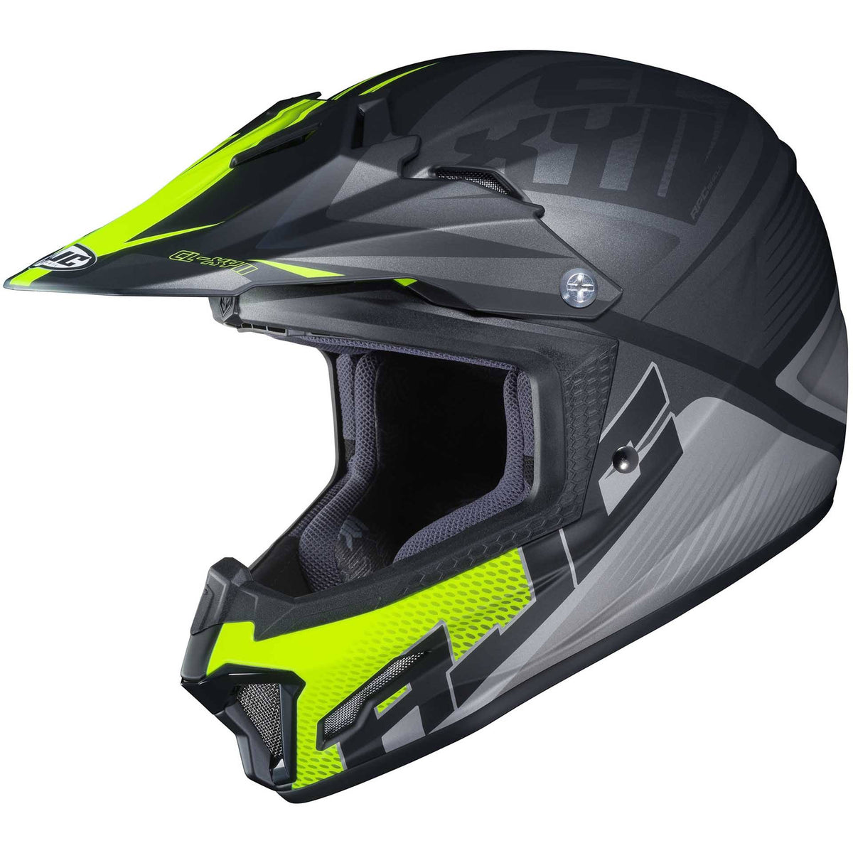 Blue Hi-Viz Youth Helmet X917835