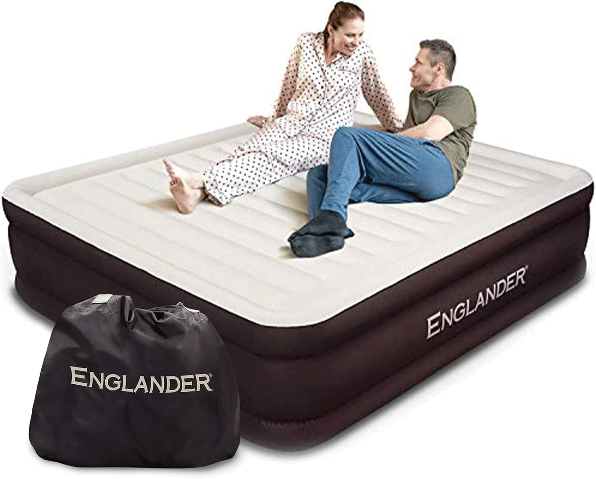 Cal King Size Air Mattress with Built in Pump X423