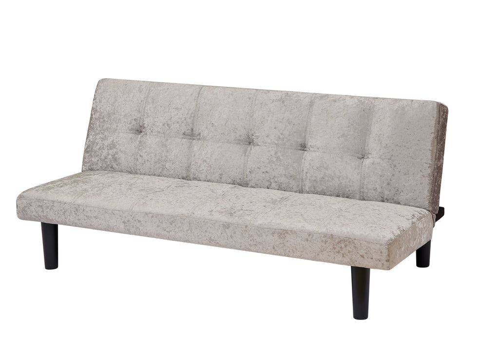 Silver Convertible Sofa Bed Z17703