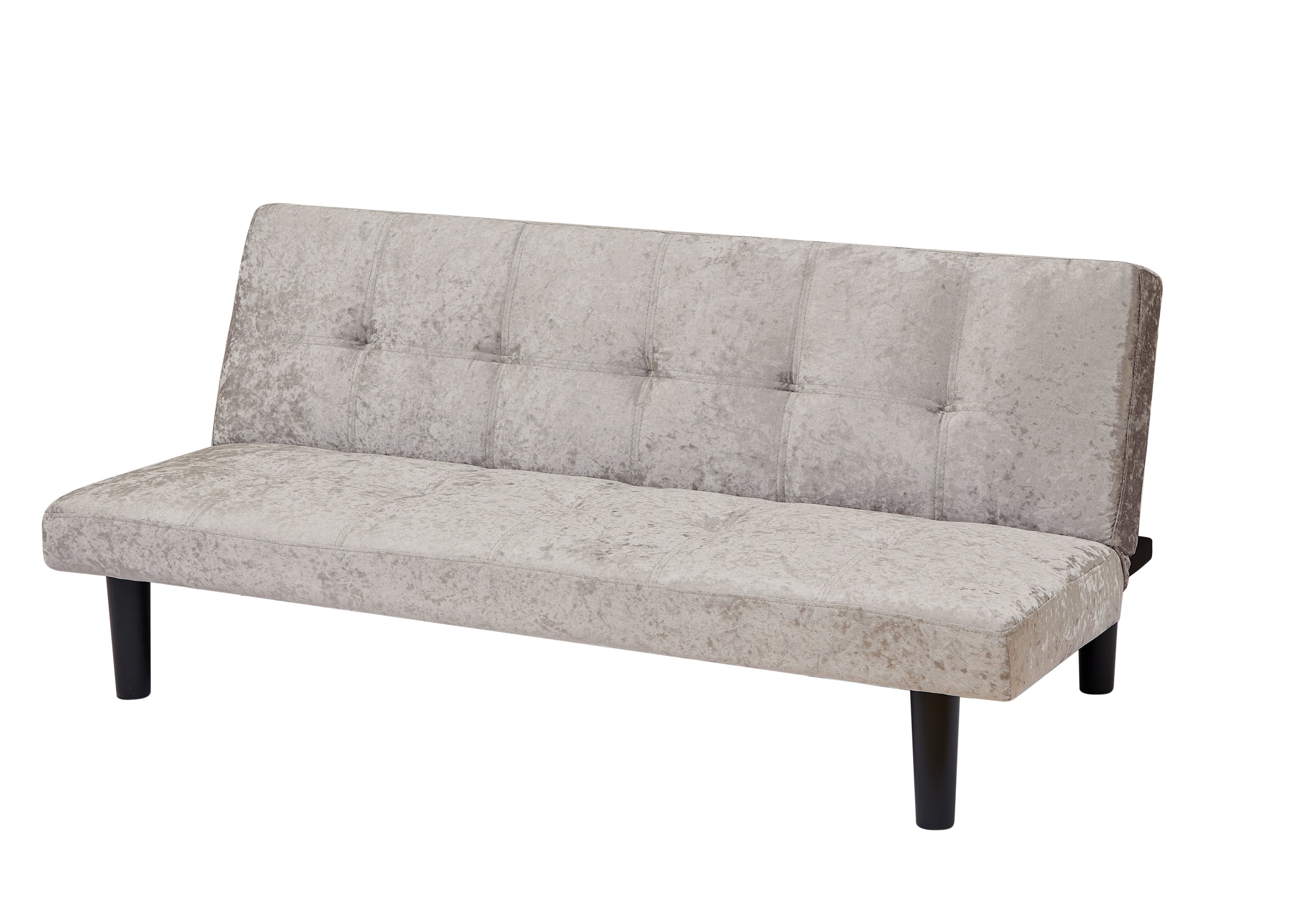Silver Convertible Sofa Bed Z17703