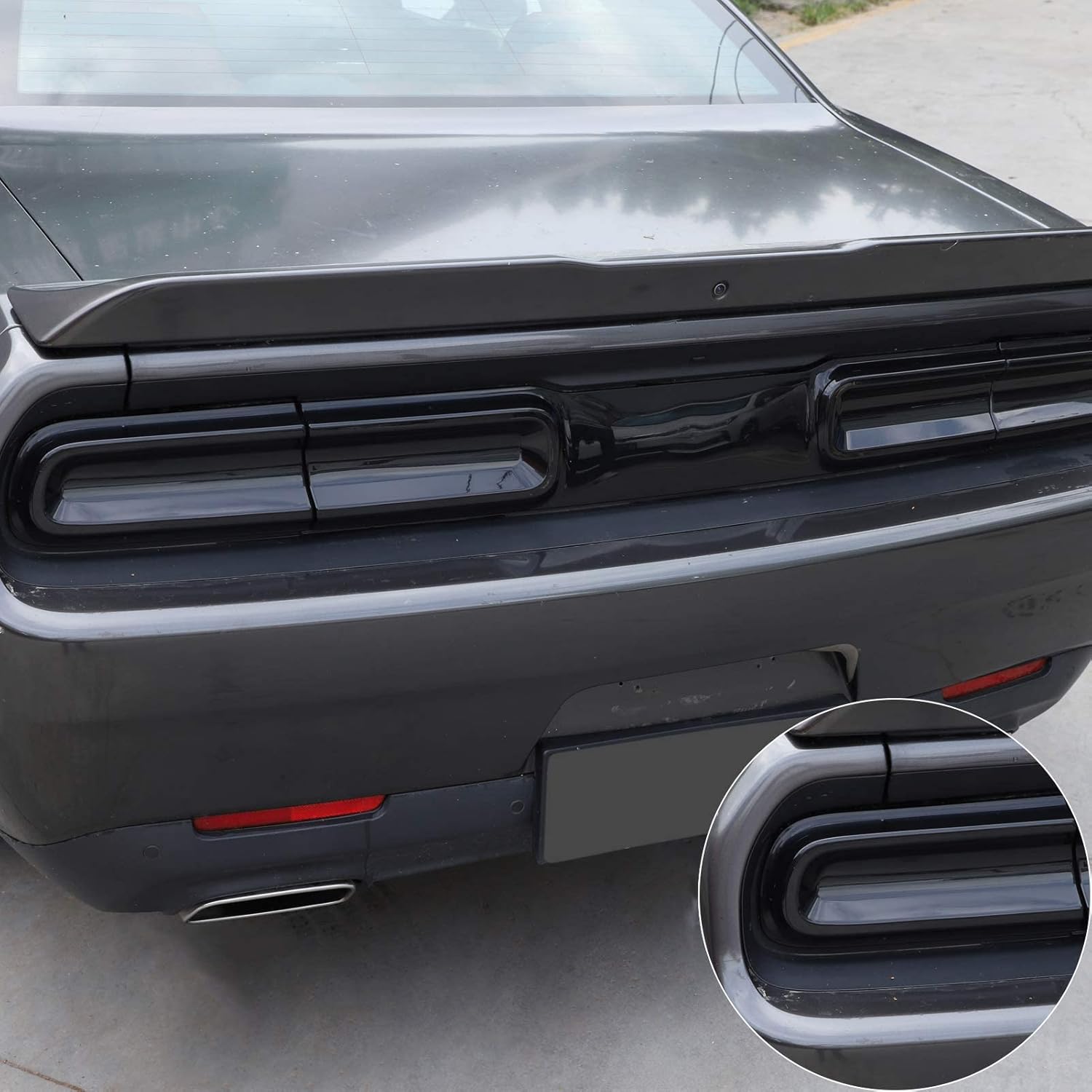Smoked Tail Light Covers Rear Light Guards Exterior Accessories N9599