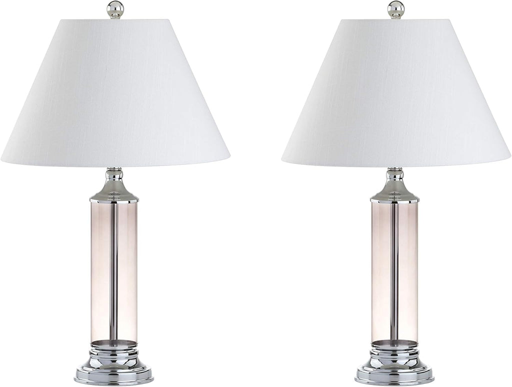 Smoked Gray Glass LED Lamp W943472