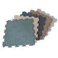 Blue Interlocking Rubber Flooring Tiles Z146070