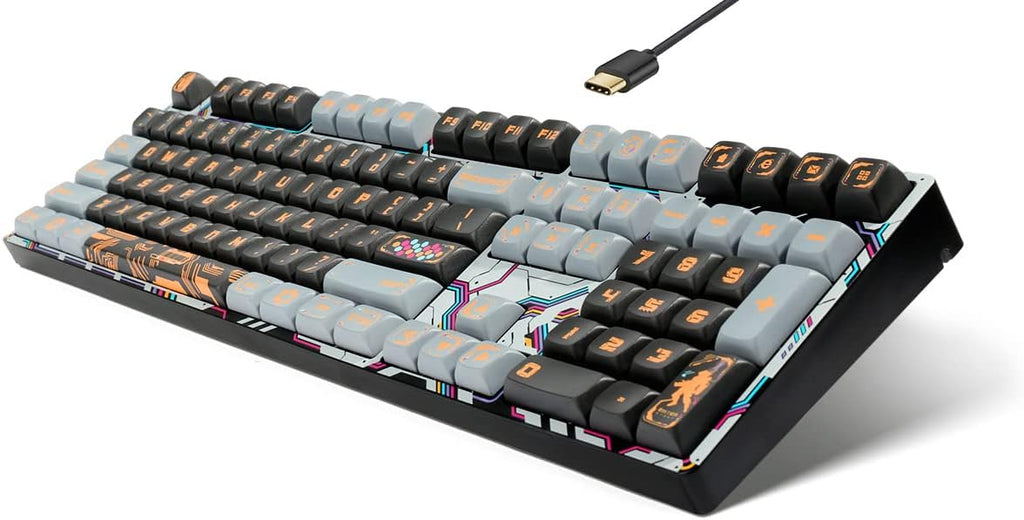 Wired 108 Keys Mechanical Gaming Keyboard X7440
