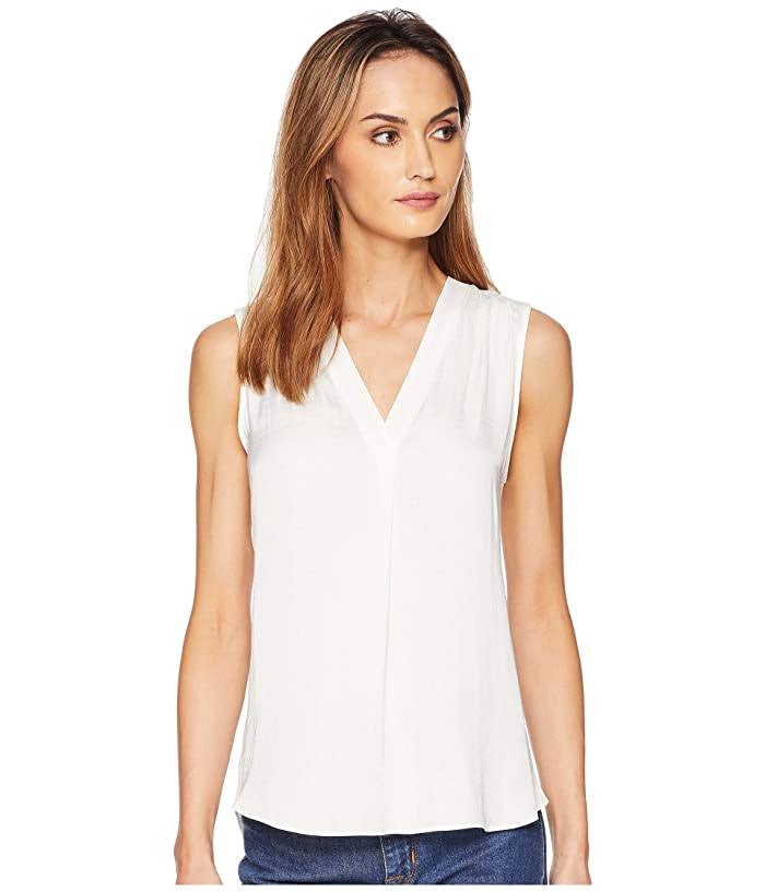 Pink V-Neck Rumple Blouse E541075