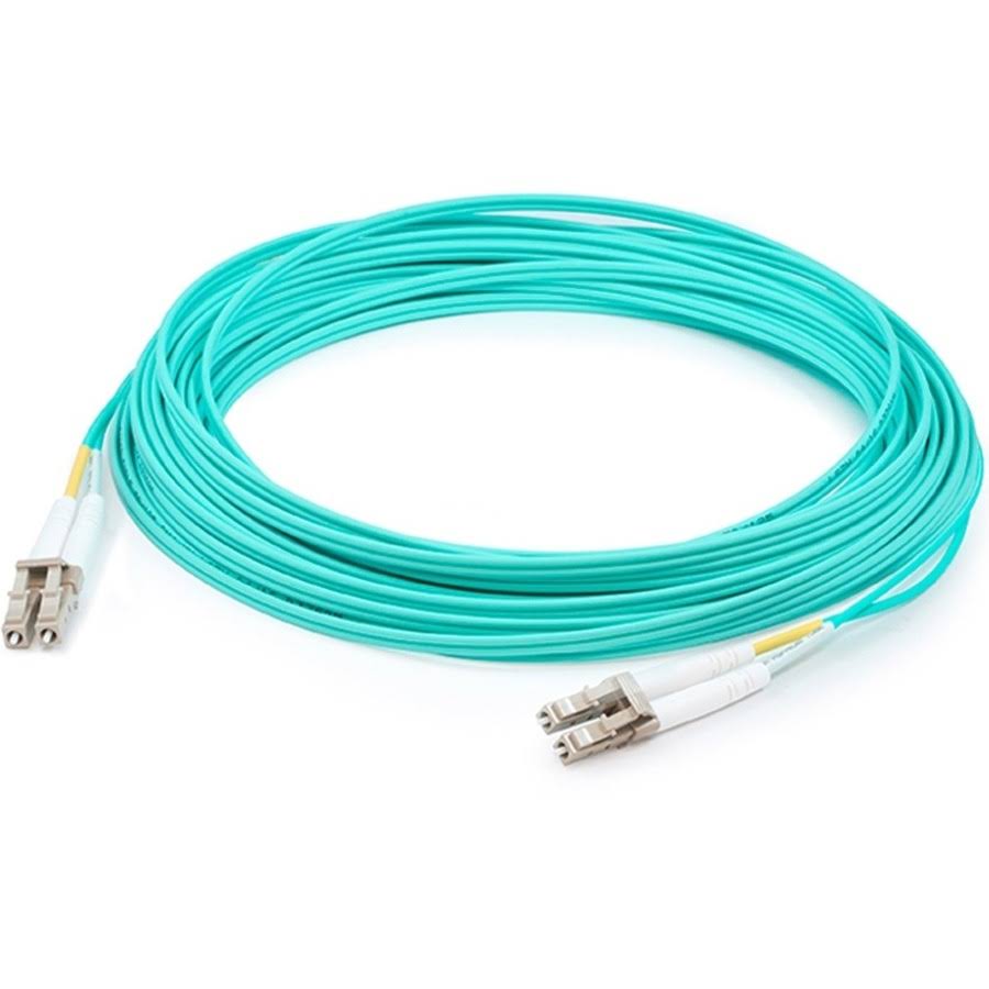 85M LC to LC Aqua OM3 Duplex Fiber Patch Cable H67520