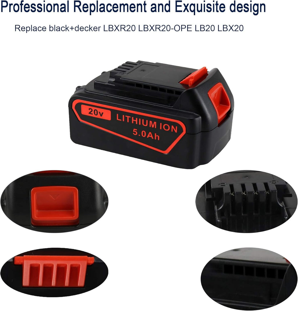 20V Lithium Battery Charger Pack of 2 Z8042