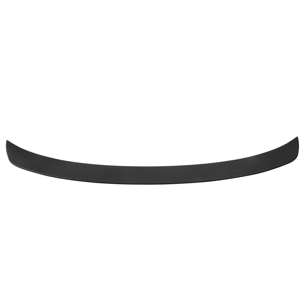 Matte Black ABS Plastic Trunk Spoiler Lip Wing H6410