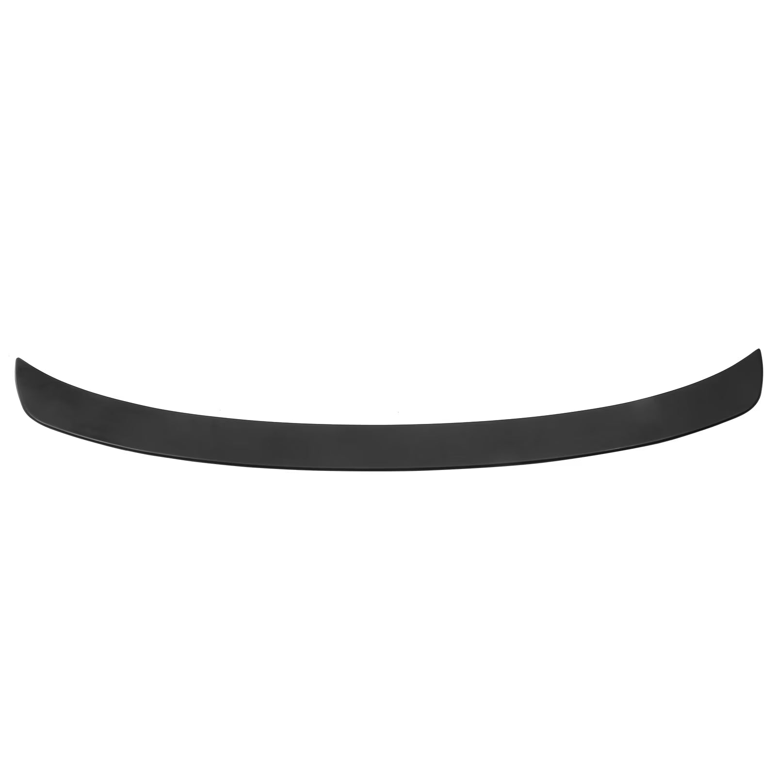 Matte Black ABS Plastic Trunk Spoiler Lip Wing H6410