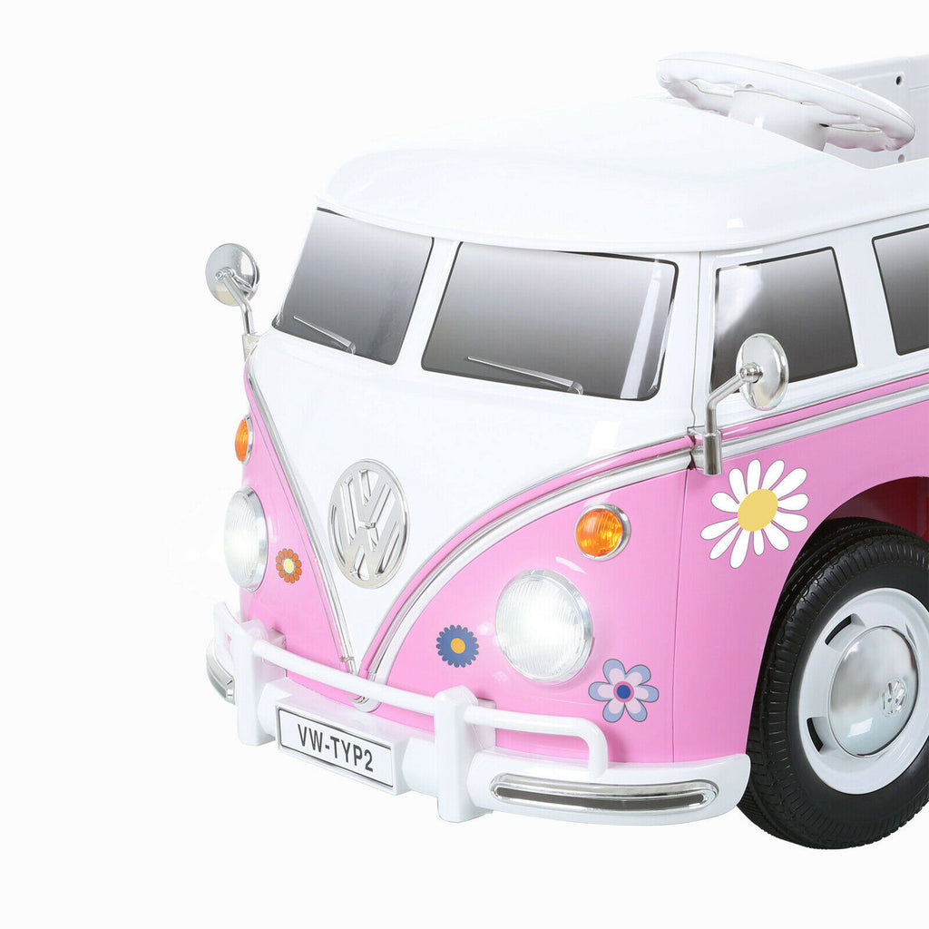 Pink 6V Battery Powered Ride-On Toy Car T6318