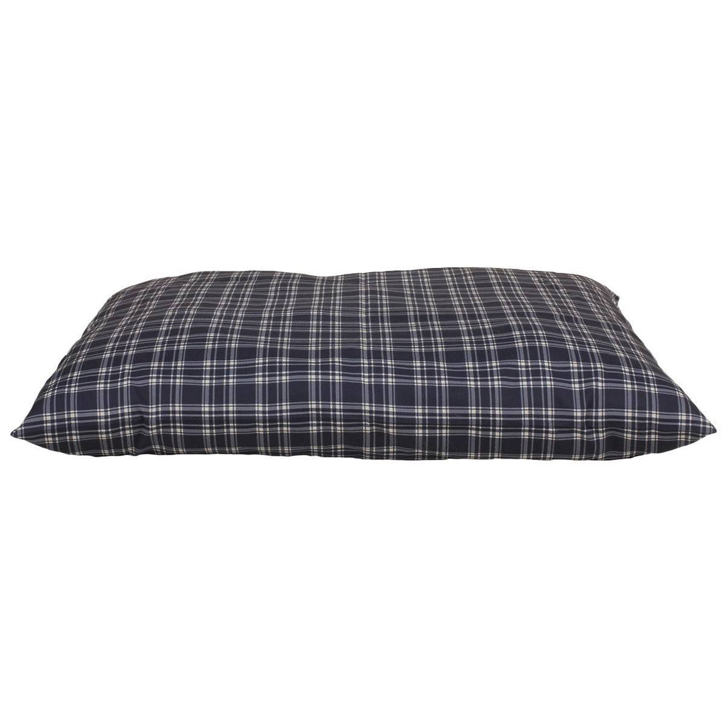 Large Blue Plaid Indoor/Outdoor Pet Bed I16016
