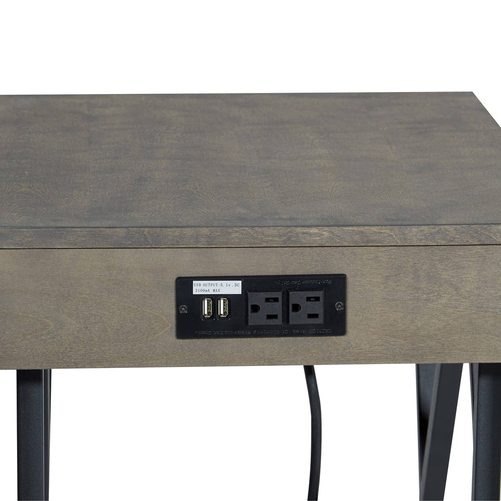 Taupe Grey 2pc Nesting Tables W435641