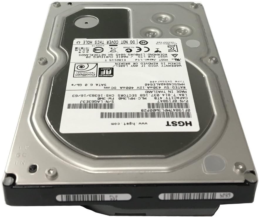 4TB 64MB Cache SATA 6.0Gb/s 3.5in Enterprise Hard Drive (Renewed) Pack of 2 T976640