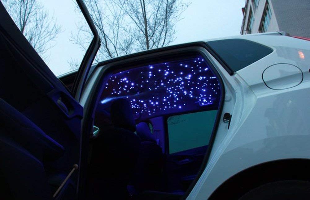 6W Bluetooth RGBW Fiber Optic Lights Star Ceiling Kit with Remote 200pcs Fiber Strands Pack of 2 N624
