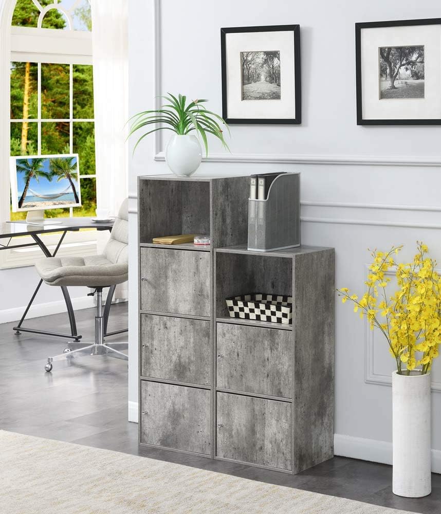 3 Door Faux Birch Cabinet X790055