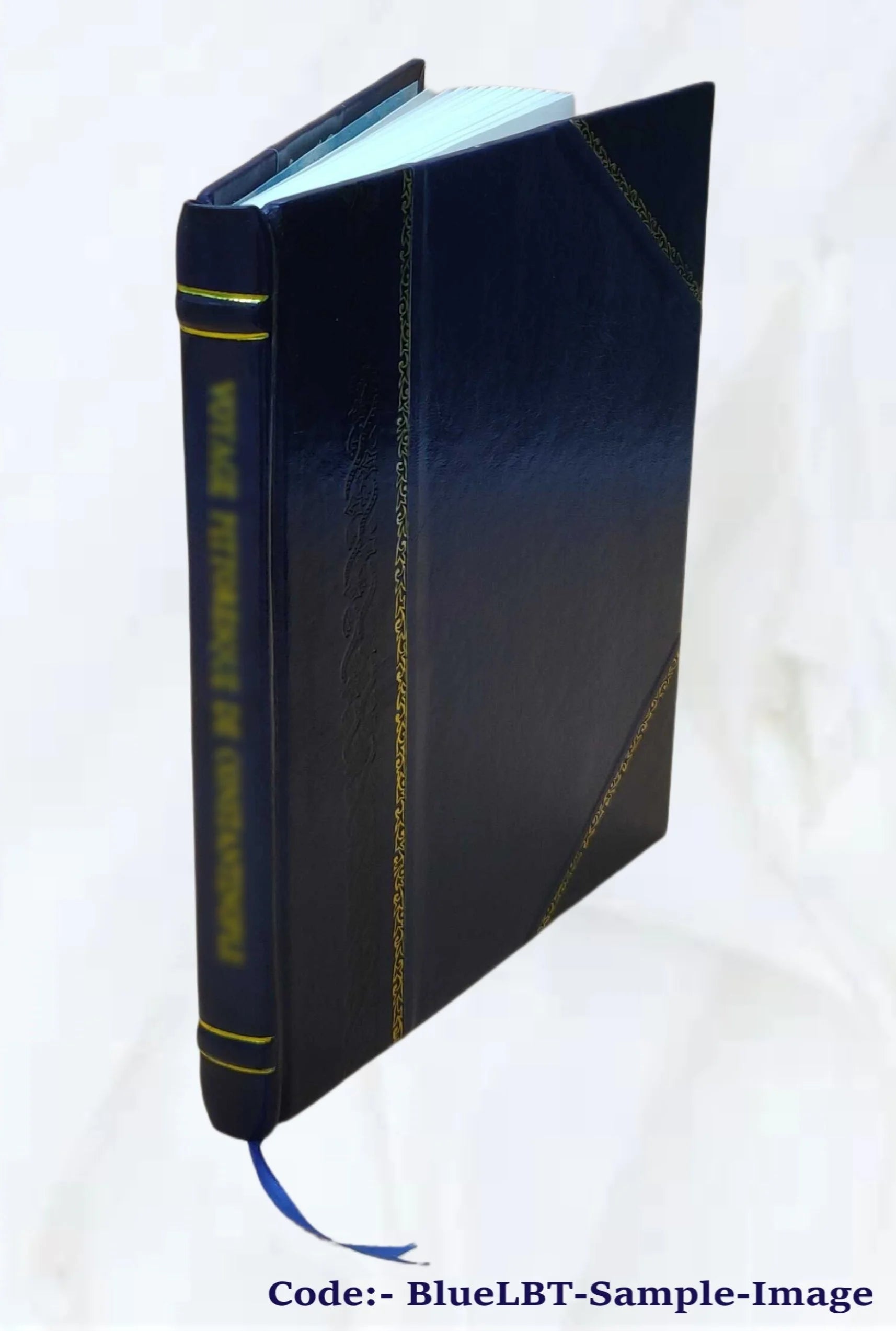 Leather Bound Book Z6407