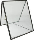 Black Dual Photo Frame with Metal Encasing A985832