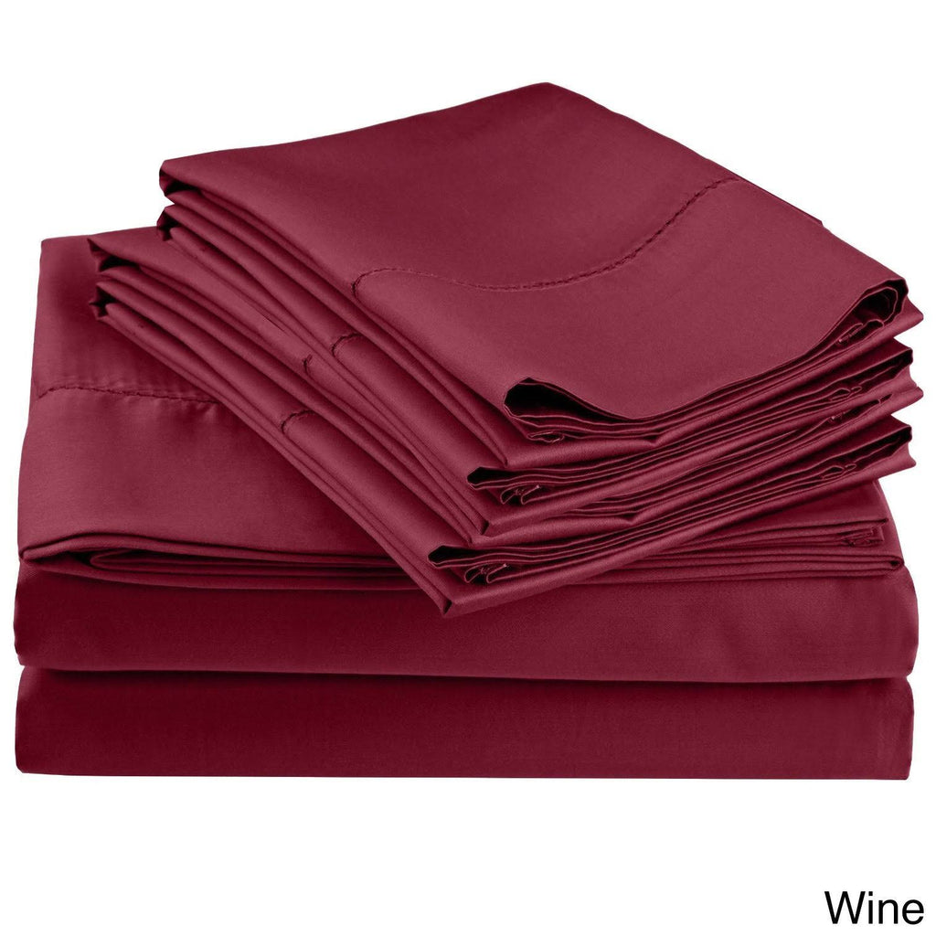 600 Thread Count Sheet Set, California King, Gray Z429554