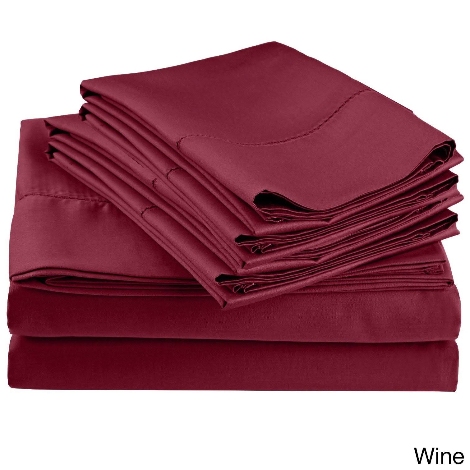600 Thread Count Sheet Set, California King, Gray Z429554