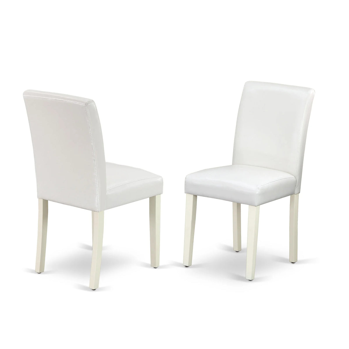 5-piece Wood Dining Set in Linen White I48582