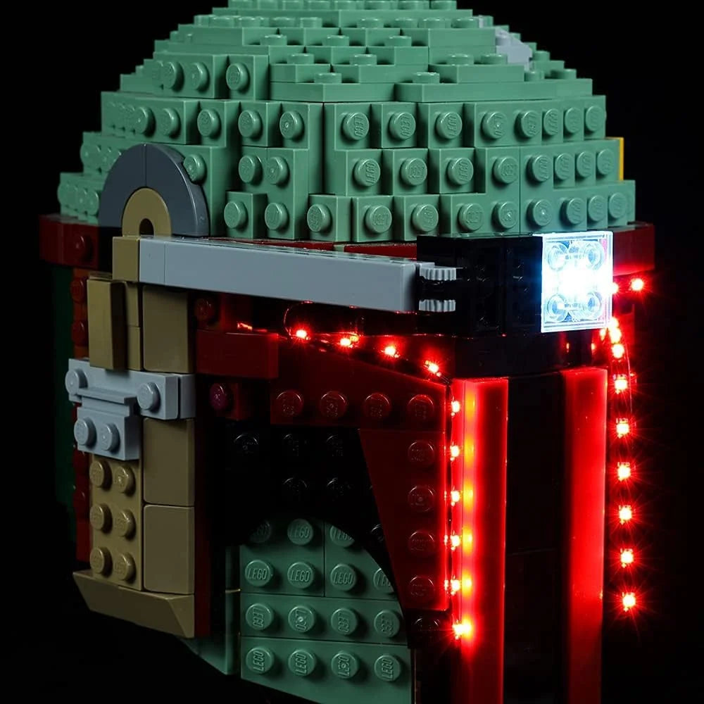Led Lighting Kit for Lego Star Wars Boba Fett Helmet Q96018