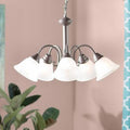 5-Light Shaded Chandelier R977