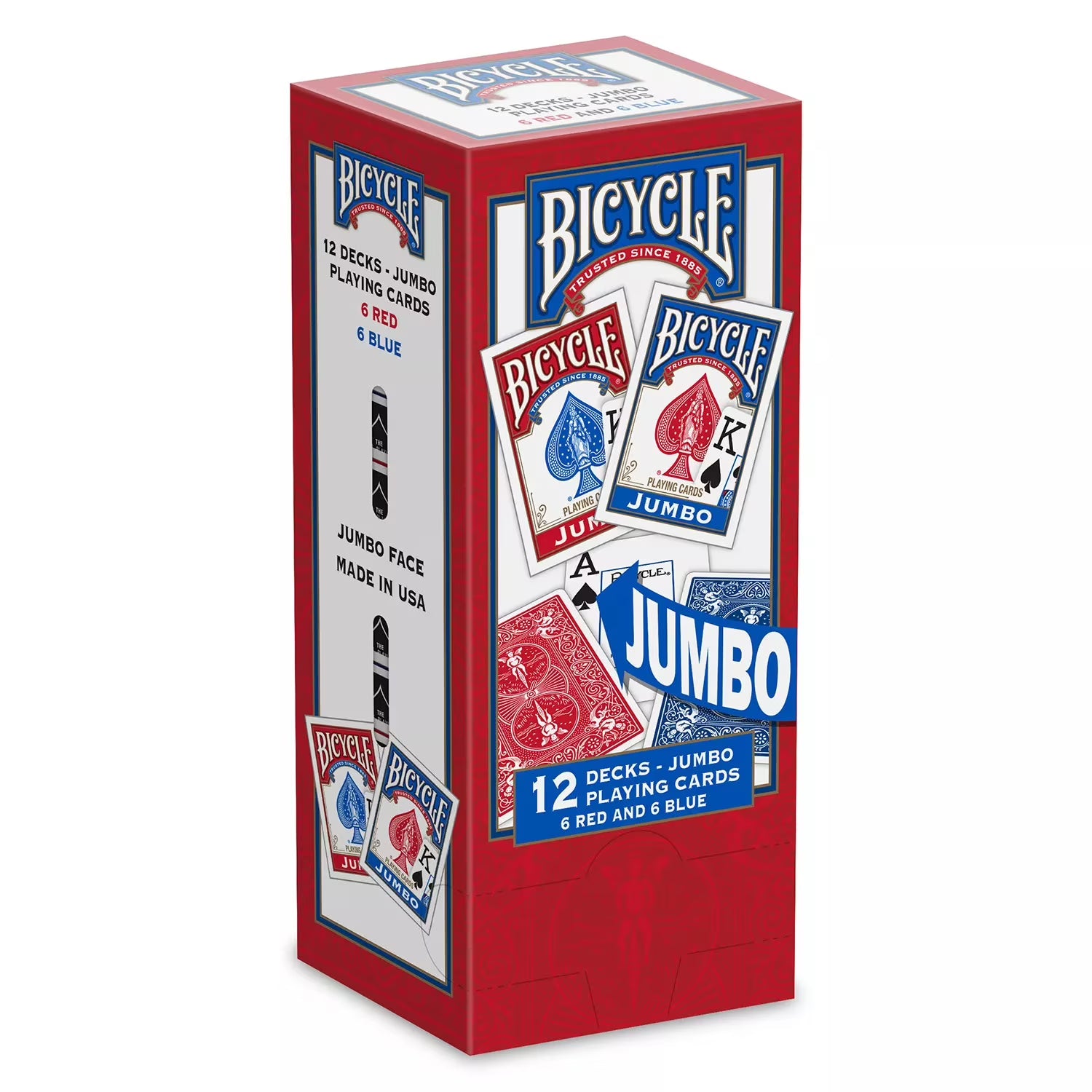 Jumbo Faces Playing Cards - 12 pks. C712917