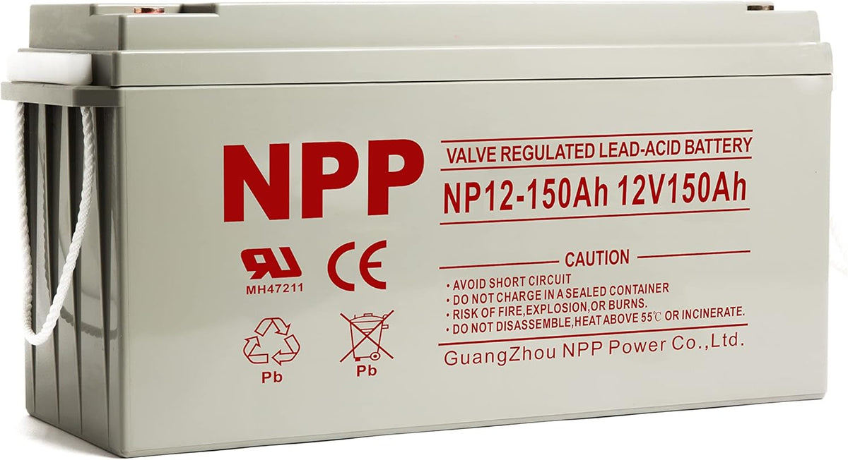 12V 120Ah AGM Deep Cycle Sealed Lead Acid Rechargeable Battery J37043