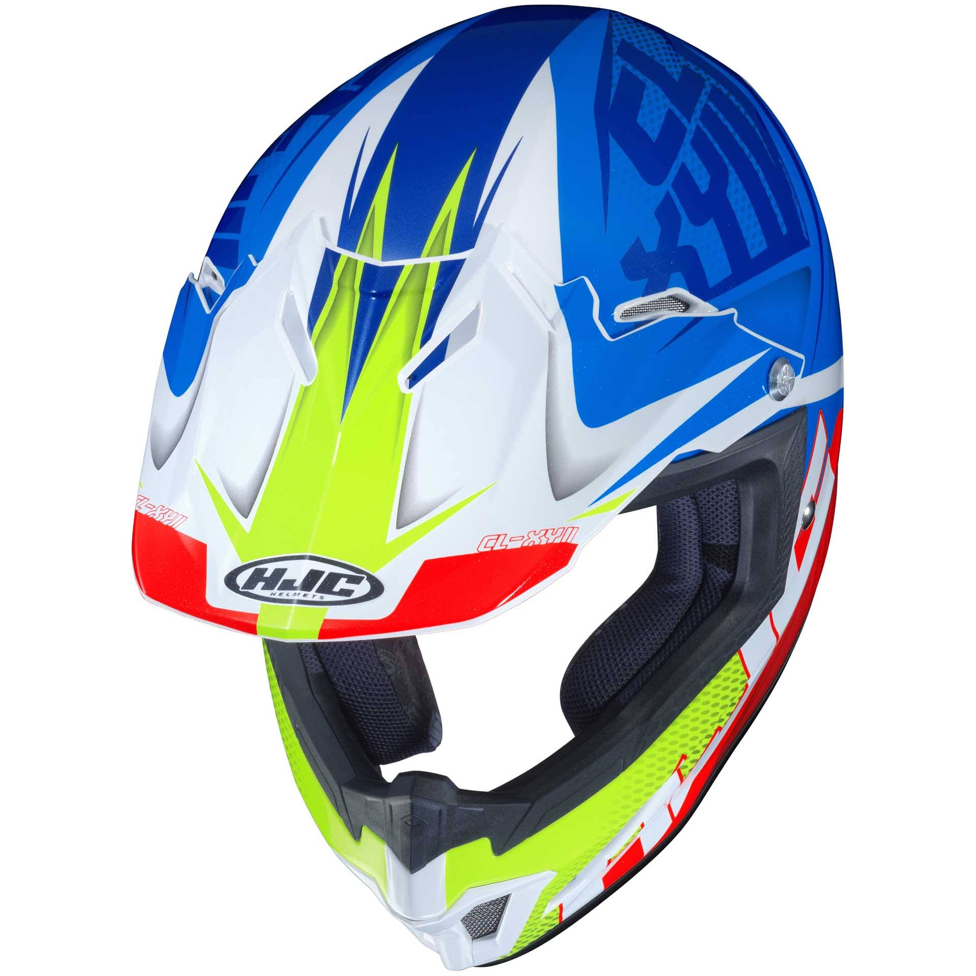 Blue Hi-Viz Youth Helmet X917835