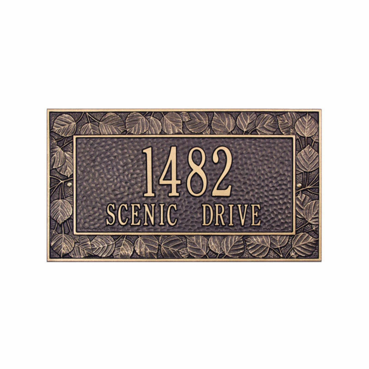 Red Standard Wall Plaque R359703