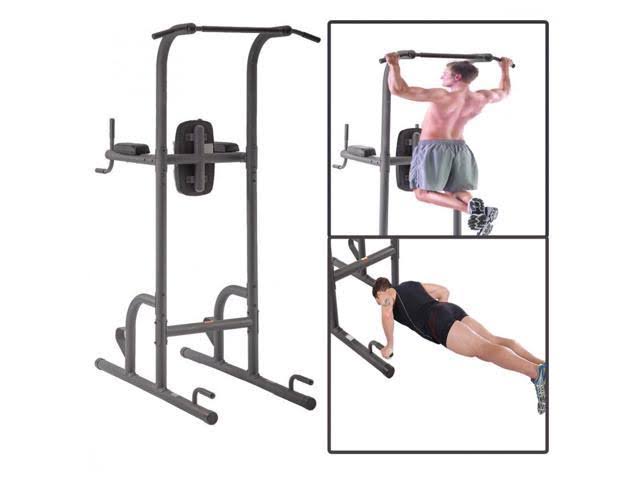 Power Tower with Dip Station Pull Up Bar Q67941