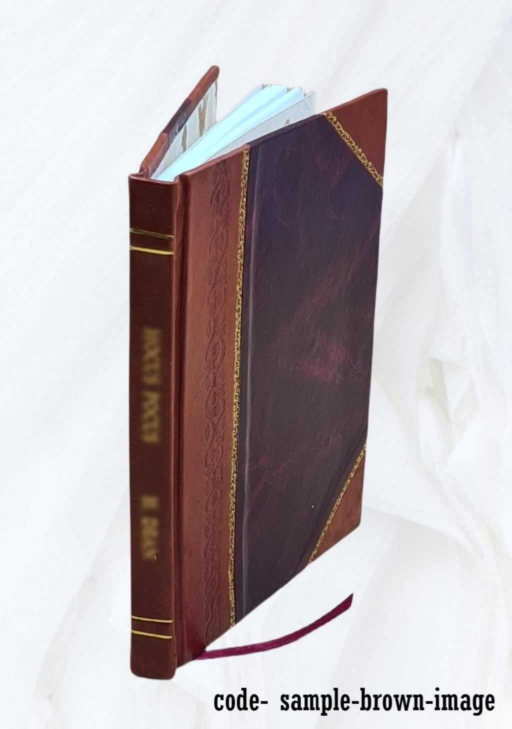 Leather Bound Book Z6407