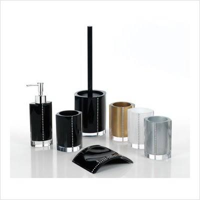 White Free Standing Toilet Brush Holder G255337