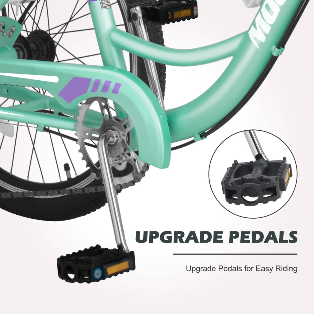 Tricycle 24" Wheels 7-Speed 3 Wheels Bike with Basket F1867