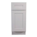 White 1-Door 1-Drawer Base Cabinet P2129