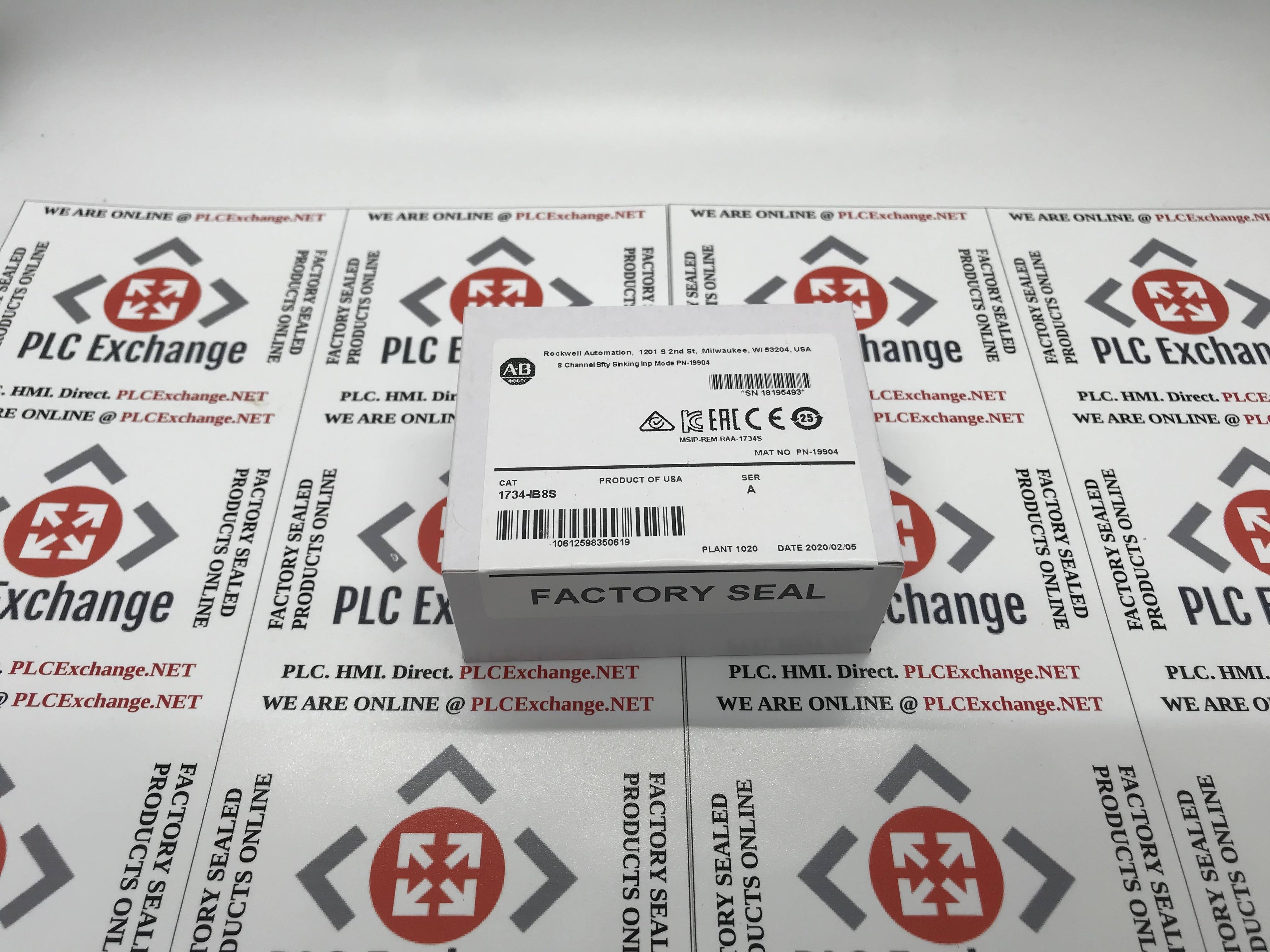 Safety Sinking Input Module 8 Chnl H722