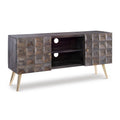 Brown Media Cabinet W635