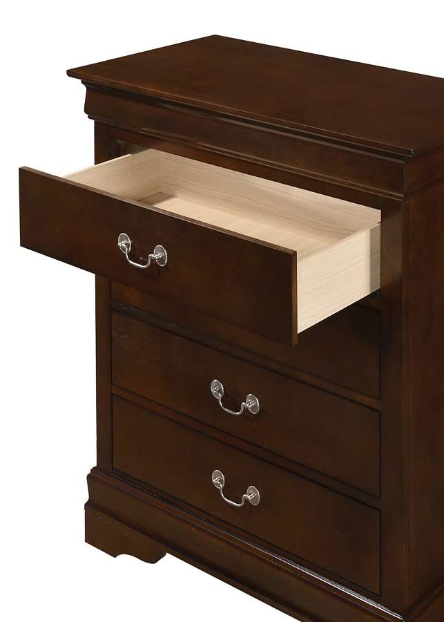 Cappuccino 4 Drawer Chest T5954