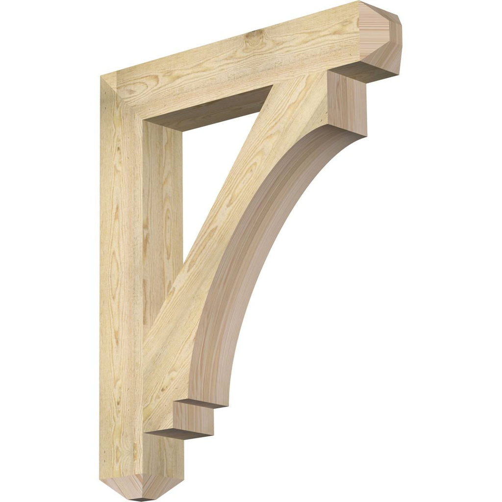 Rough Sawn Douglas Fir Bracket O7157