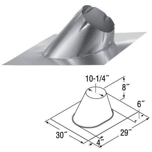 8-Inch Roof Flashing H1097