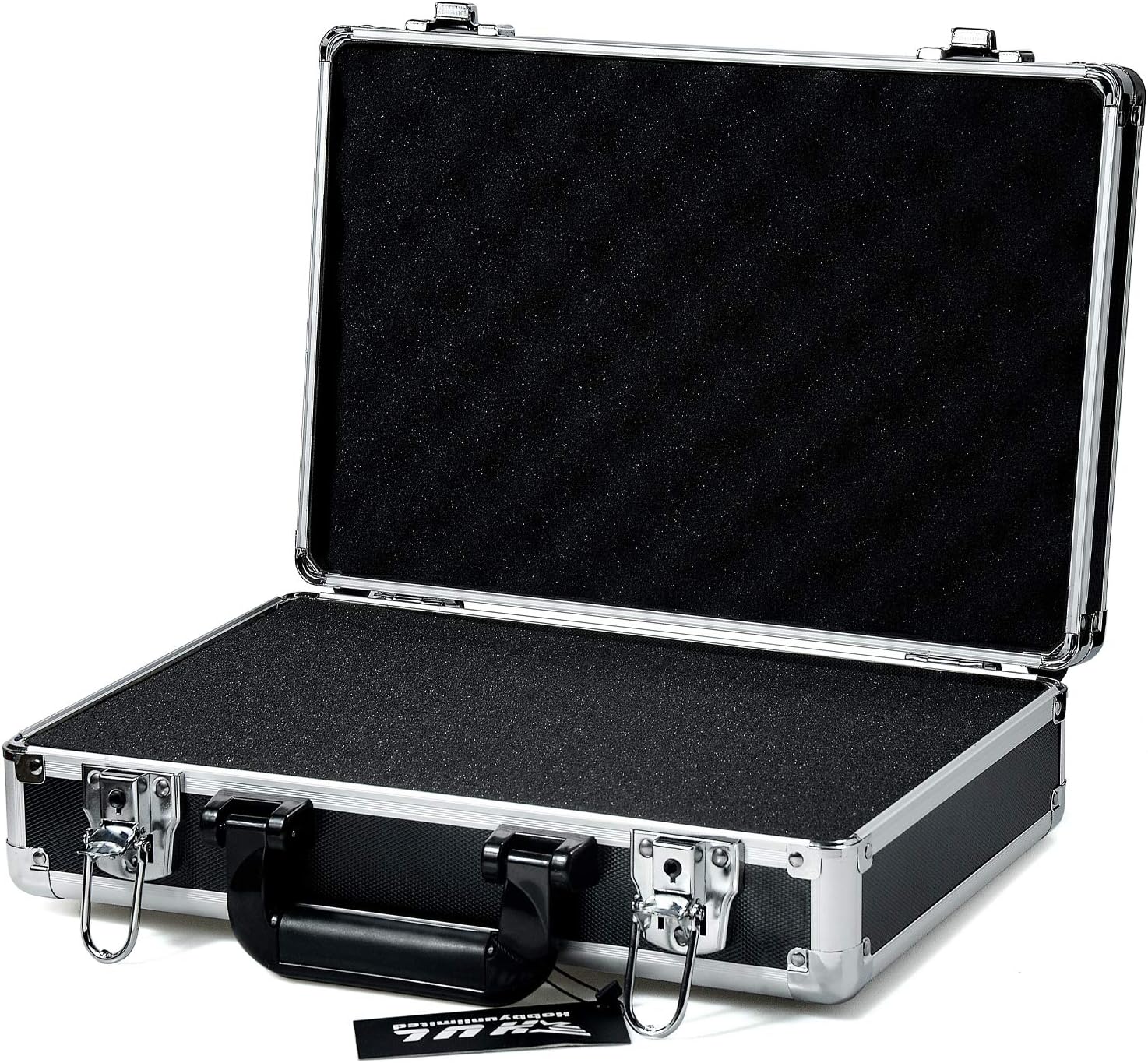 18in Two-Tone Aluminum Case with Pluck Foam Interior U802033