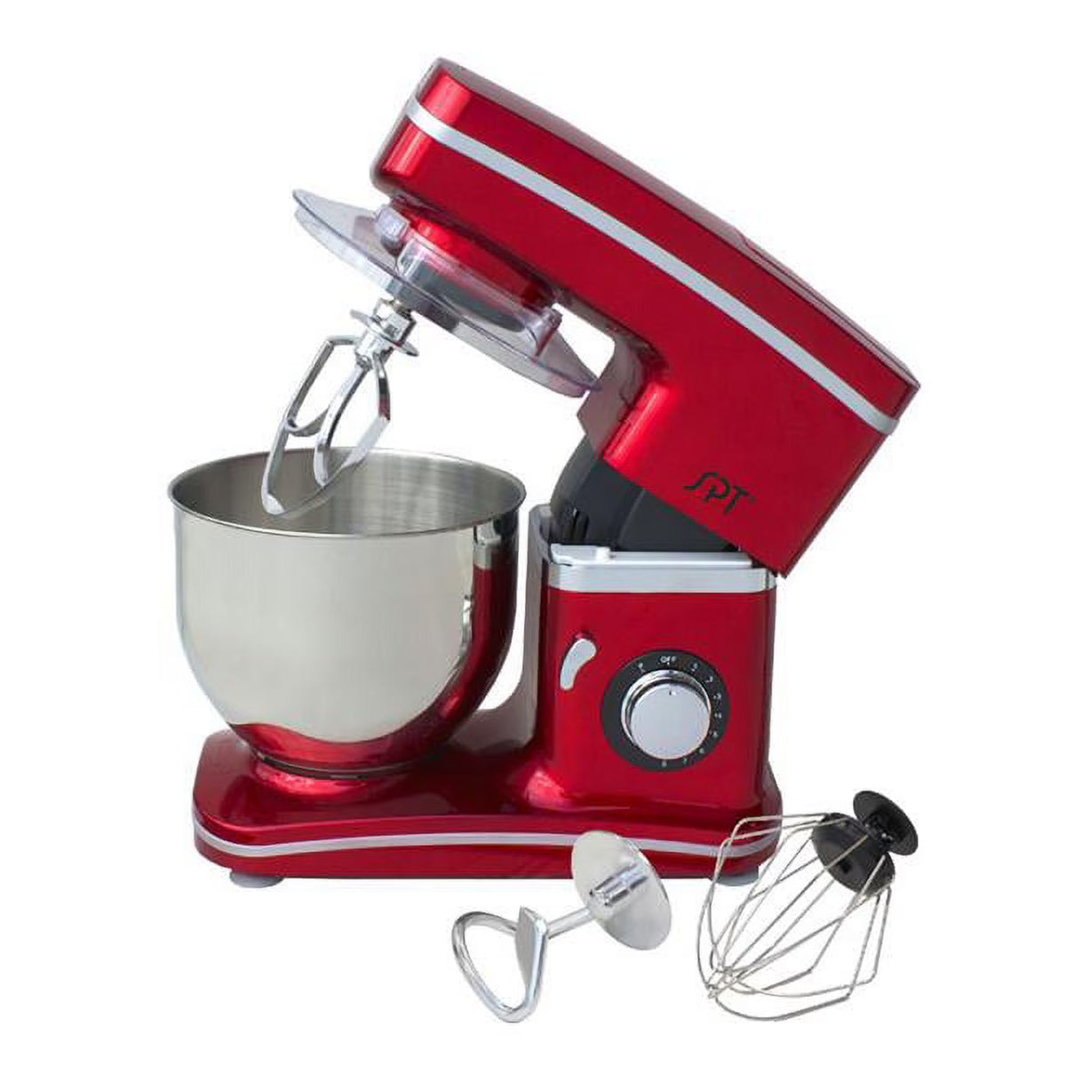 8-Speed Stand Mixer, Red N214