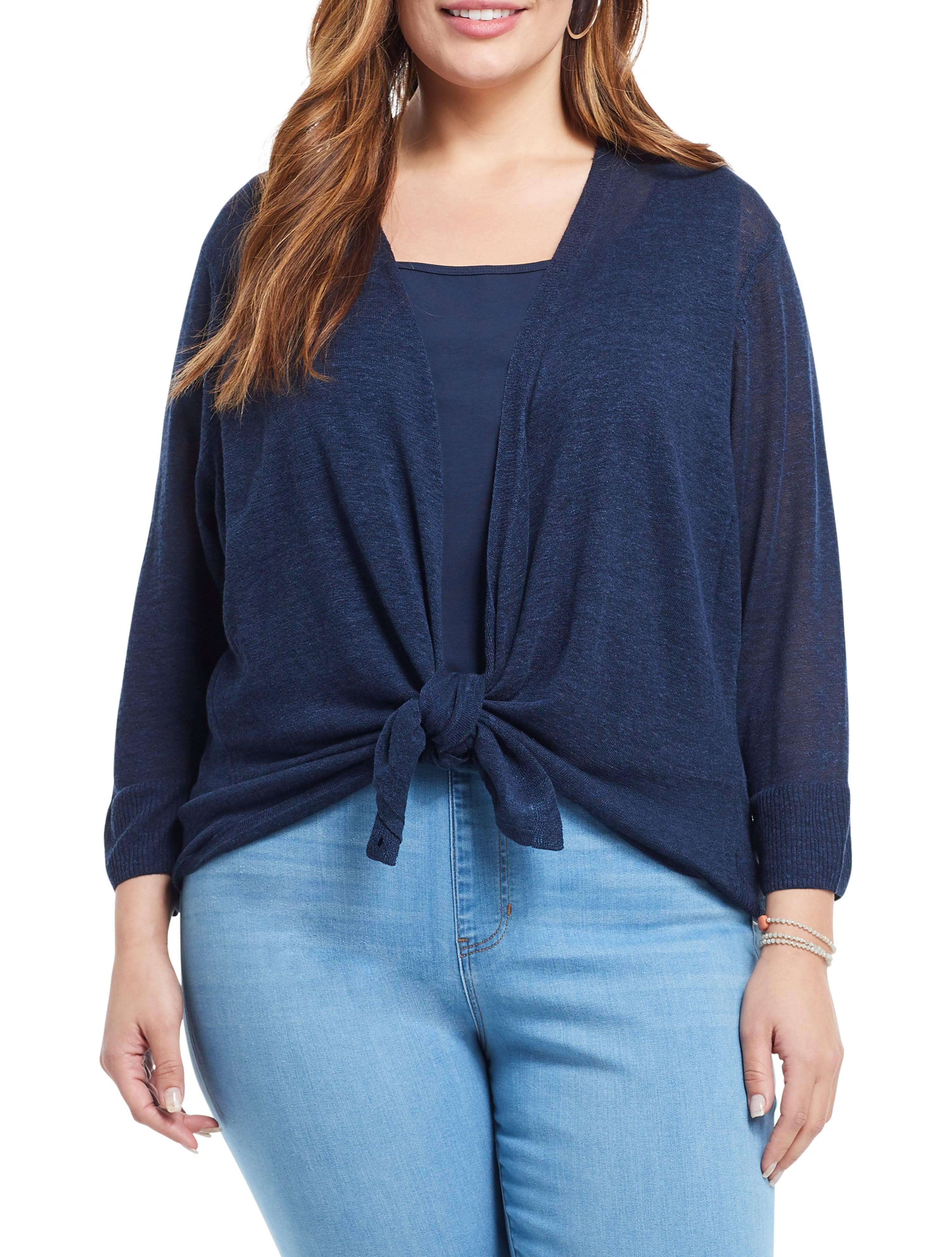 Dark Indigo 4-Way Cardigan U302850