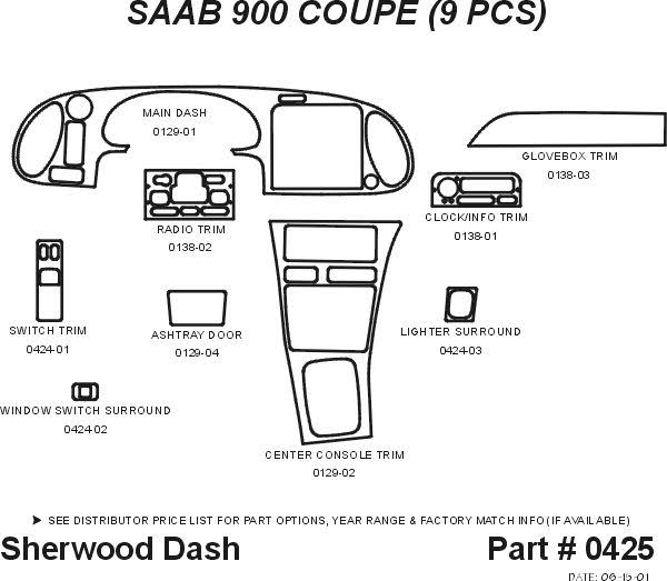 Carbon Fiber Dash Kit K3037