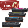 Compatible Toner Cartridge 4 Pack Black Cyan Yellow Magenta A722904