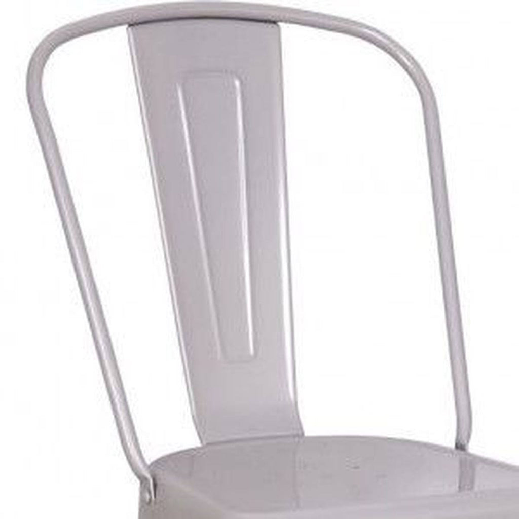 Silver Side Chair Set of 2 C91488