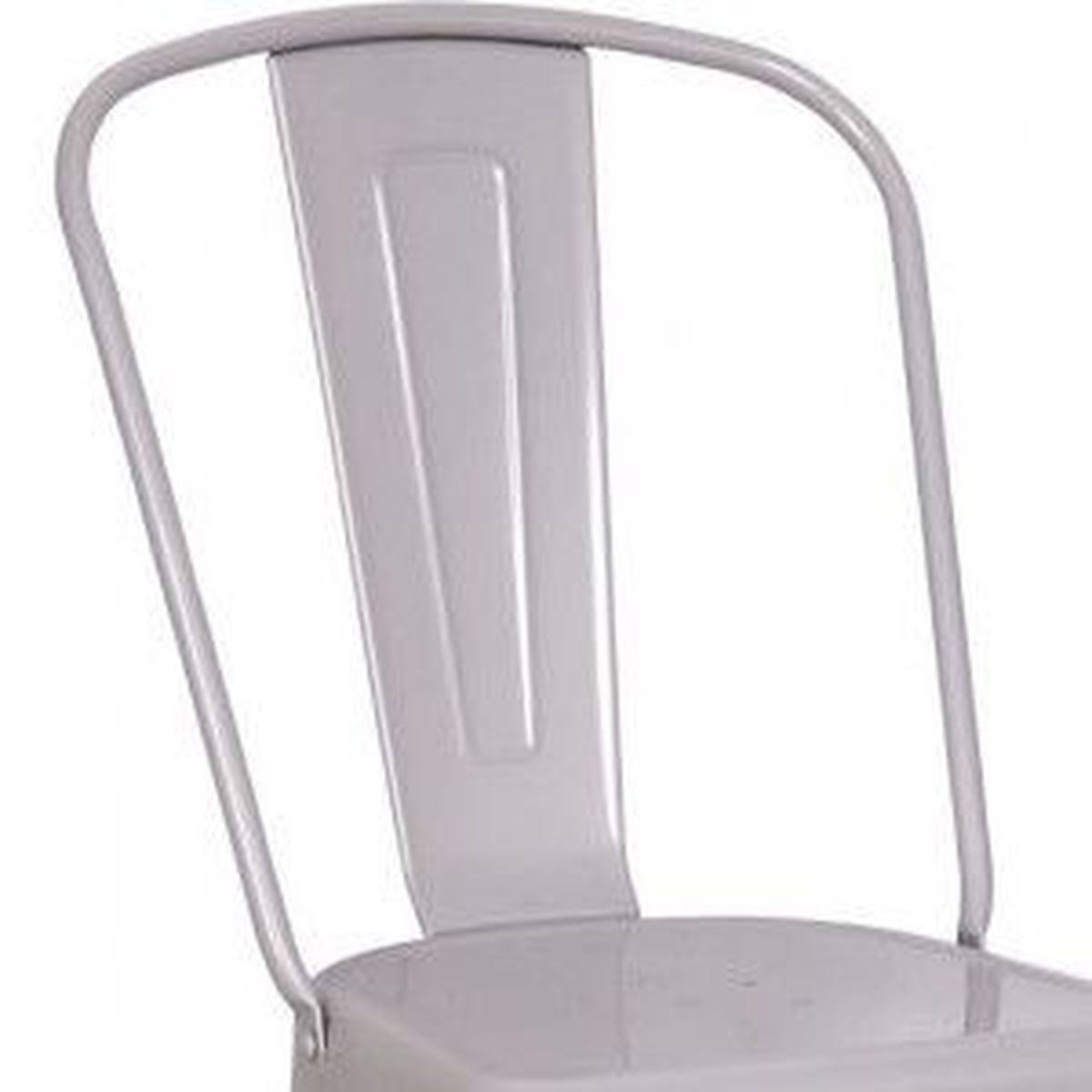 Silver Side Chair Set of 2 C91488