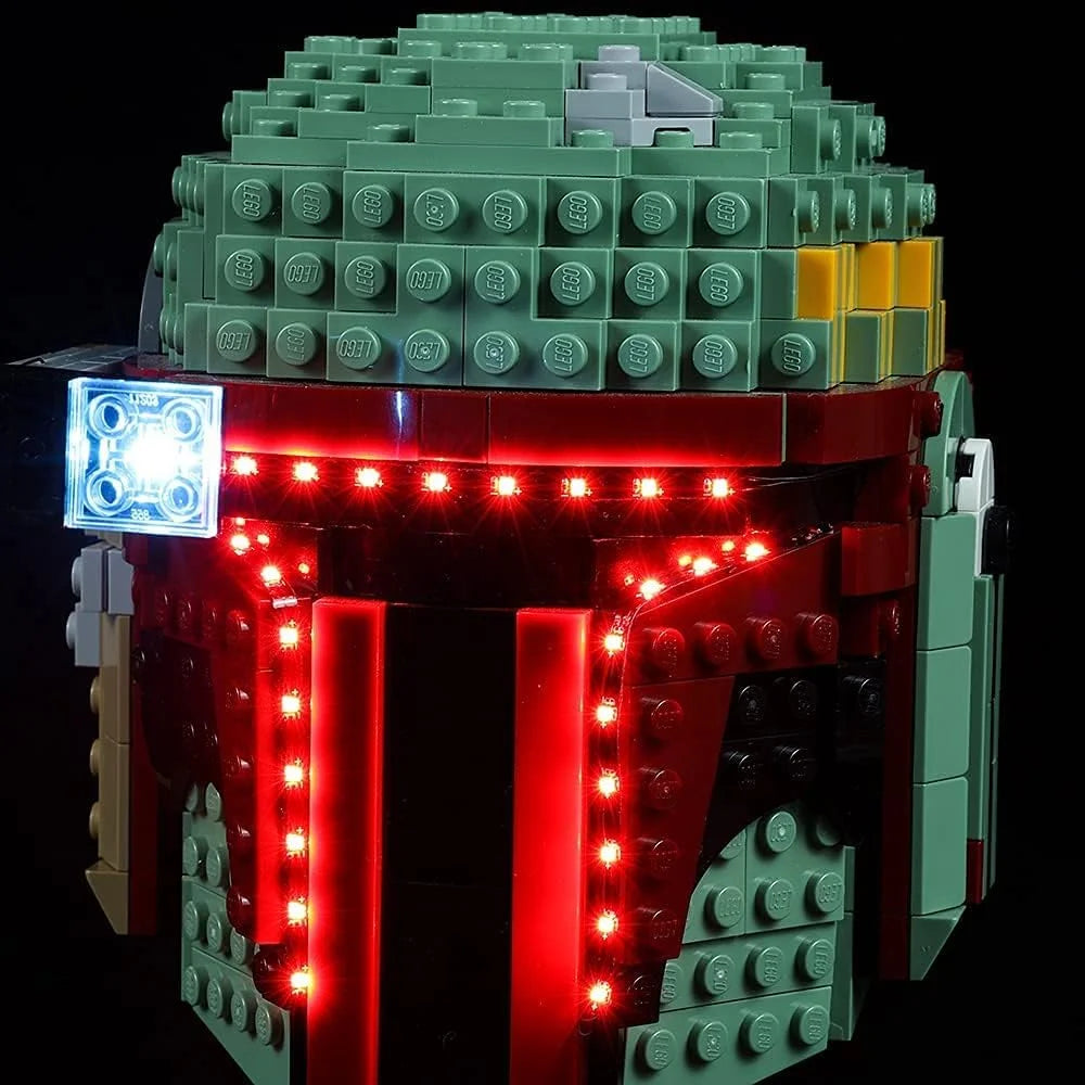 Led Lighting Kit for Lego Star Wars Boba Fett Helmet Q96018