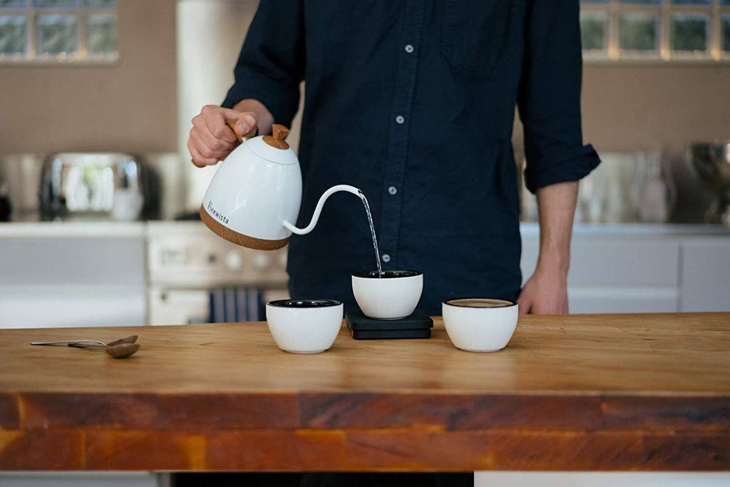 Pearl White Gooseneck Variable Kettle, 600ml B363075
